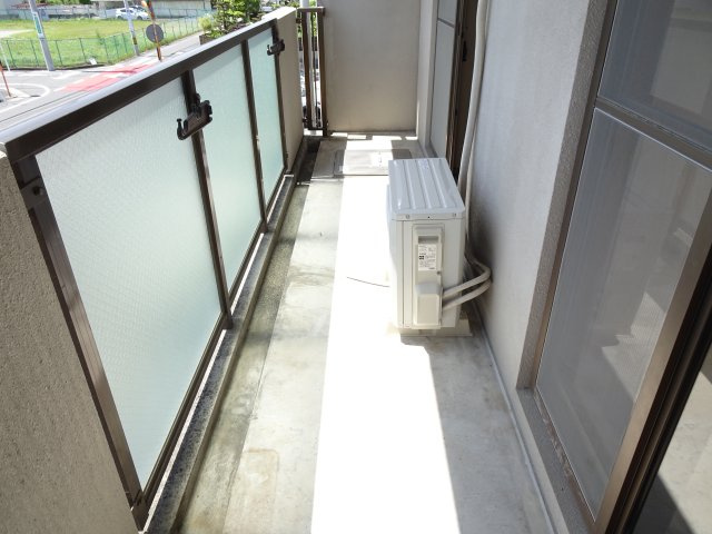 アンシュレール大井のバルコニー