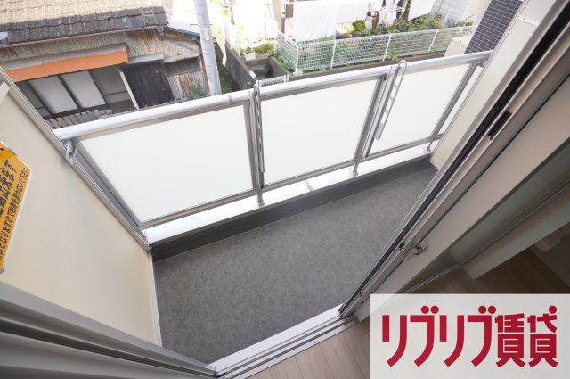 松波ヒルズのバルコニー