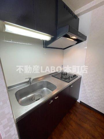 アプリーレ南堀江のキッチン