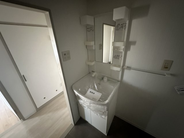 矢倉ハイツの洗面所