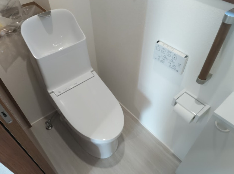 売中古戸建　伊豆の国市大仁のトイレ|清潔感のあるトイレです。未使用になります。