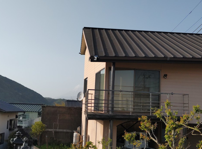 売中古戸建　伊豆の国市大仁の展望|高台に位置しています。眺望が素晴らしくリビングから富士山・城山が見えます。
