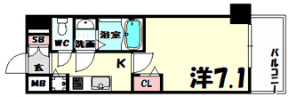 【間取り】 | プレサンス三宮ポルト