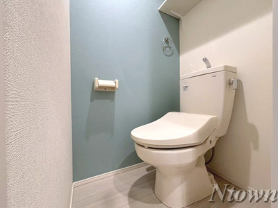 【トイレ】 | フォーラムエス | 落ち着いた色調のトイレです