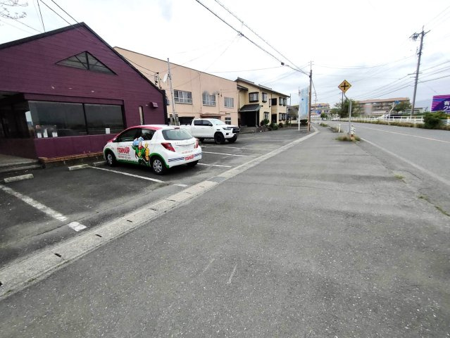 当古町　貸店舗の駐車場