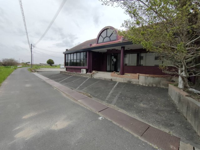 当古町　貸店舗の駐車場