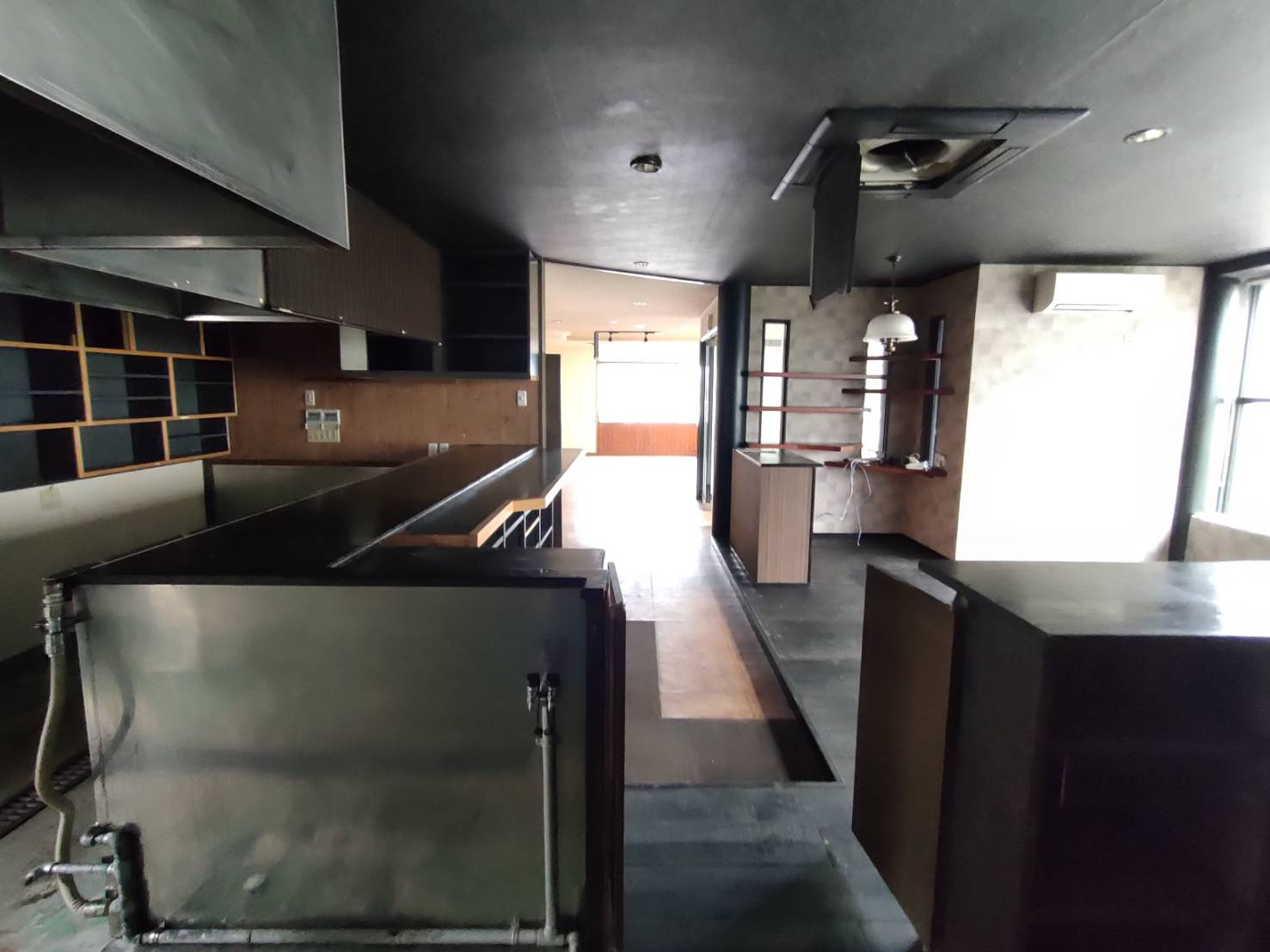 当古町　貸店舗の内装