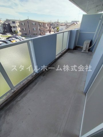 ファインビレッジのバルコニー