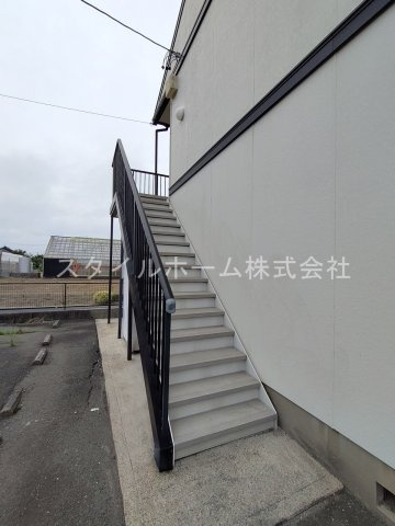 メゾン川崎Aのバルコニー