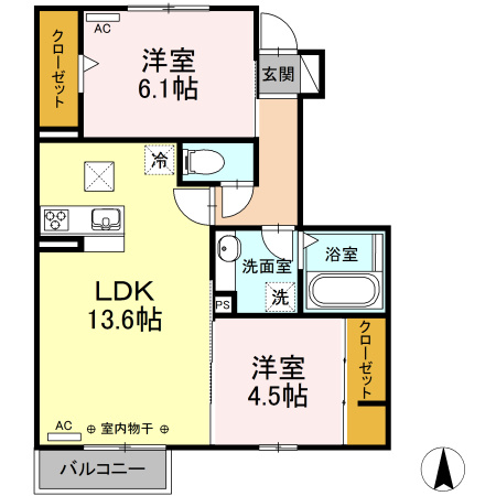 ル　ココンの間取り
