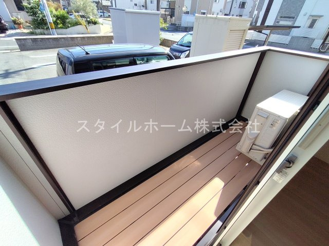 ル　ココンのバルコニー