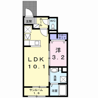 【間取り】 | Ｊ－シャモニー　スロープ　Ⅰ
