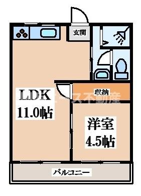 【間取り】 | コーポみその