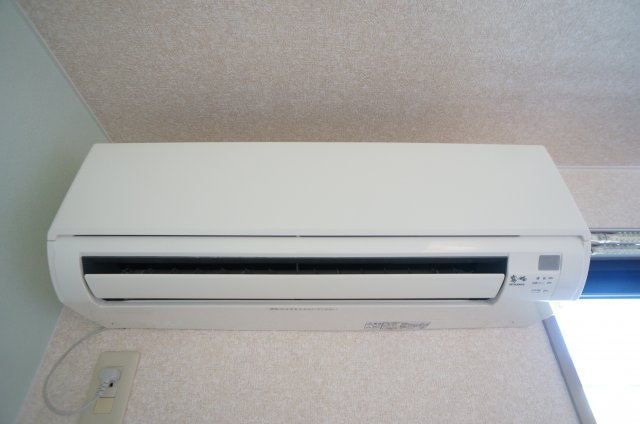 【設備】 | メゾクレール・ナカモトB | エアコンもついてるので快適です☆彡