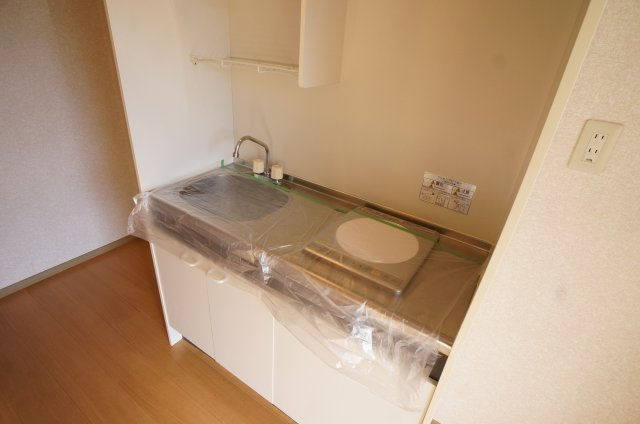 【キッチン】 | メゾクレール・ナカモトB | IHキッチンのミニキッチンです