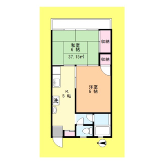【間取り】 | コーポラス福寿