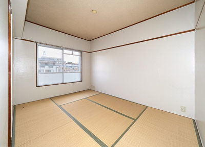 【和室】 | 垂水農住３号棟 | 6帖和室。同タイプ別部屋の参考画像です。畳はご入居前に入ります