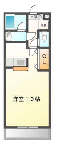 ヴィクトワール南方の間取り