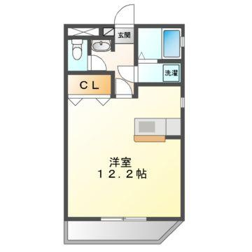 ヴィクトワール南方の間取り