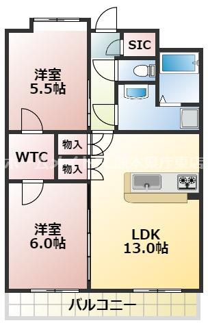 ラ・レジェンダ九品寺の間取り