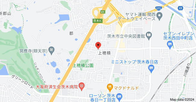 澤田貸家の地図
