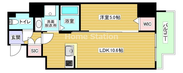 【間取り】 | フェルザ福島