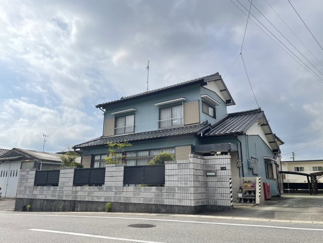 蓑川町貸店舗の外観