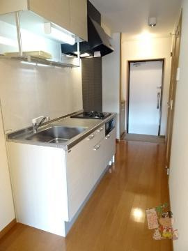 レジデンス鹿田のキッチン|キッチンスペース