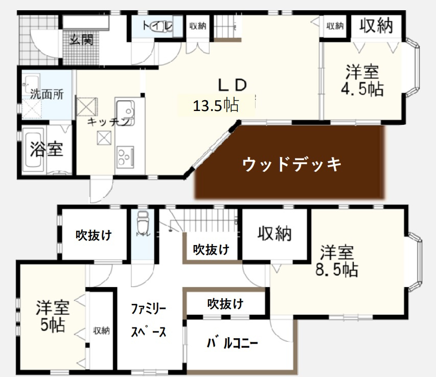 京王相模原線「若葉台」中古戸建の画像