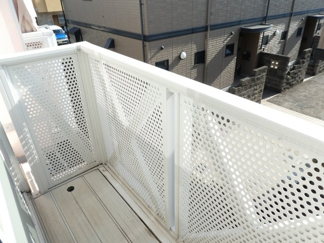 フレグランス宝塚Ⅰのバルコニー