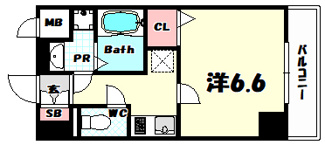 【間取り】 | プレサンス神戸元町ミューズ