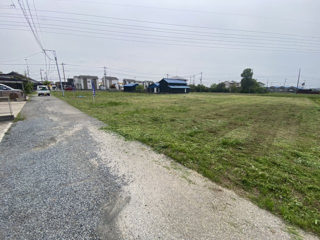 川越市古谷上　建築条件なし売地　JR川越線『南古谷駅』徒歩33分　【古谷小学区】の前面道路含む現地写真