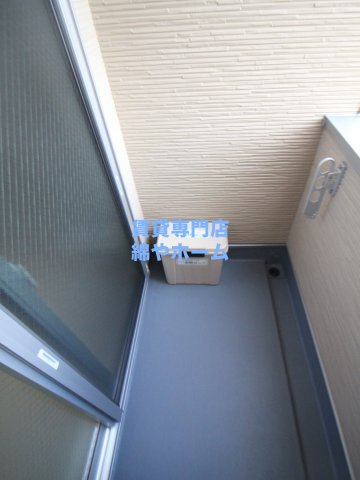 南大阪ミカーサのバルコニー|バルコニー付きです