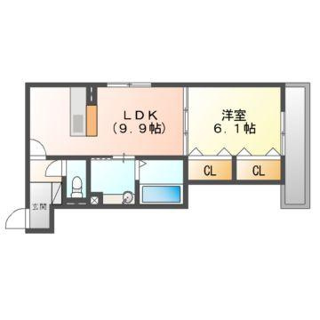 アルカンシエルＳａｙａの間取り