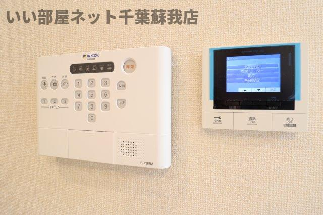 ルミエール五井・Ⅰのセキュリティ|安心のホームセキュリティー完備♪