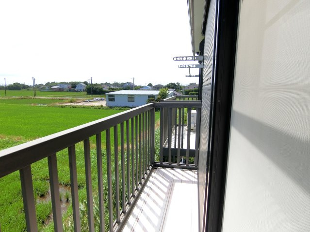 コーポツーリーフのバルコニー