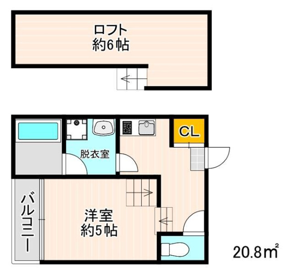【間取り】 | la luce  | 現況優先。