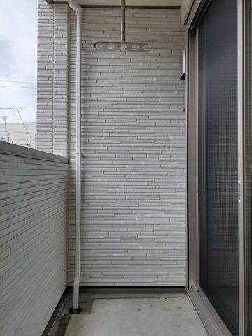 スズラン　Ｃのバルコニー|お洗濯にも便利なバルコニー付き