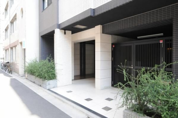 ＡＸＡＳ日本橋浜町のエントランス