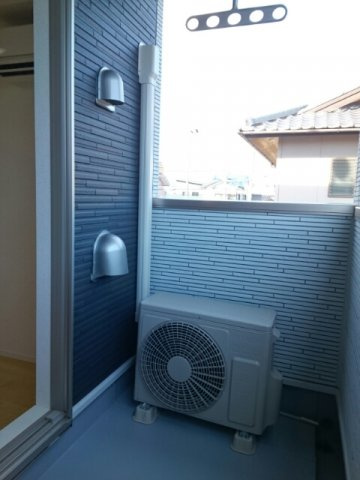 マージーサイドＢのバルコニー|落ち着いた時間を過ごせるバルコニーです