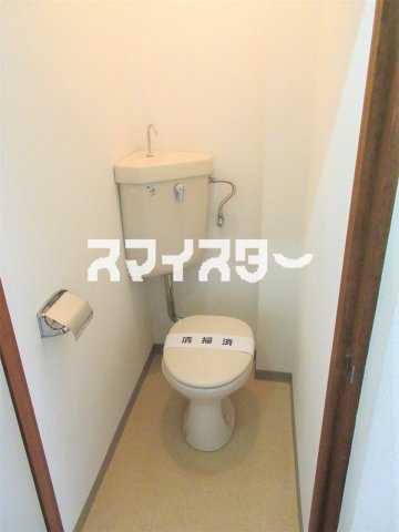 立川市富士見町４丁目の賃貸マンションのトイレ
