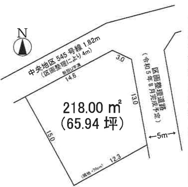 ひたちなか市大字東石川の売地