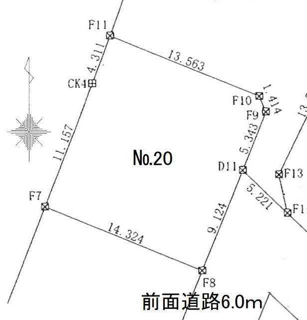 ひたちなか市東石川№20　売土地（分譲地）の画像