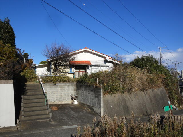 日立市大沼町2丁目　売土地の前面道路含む現地写真|外観