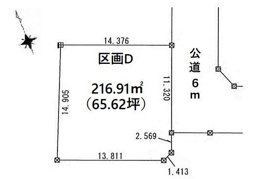 ひたちなか市大字東石川の売地の画像
