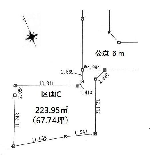 ひたちなか市大字東石川の売地の土地図|地形図等