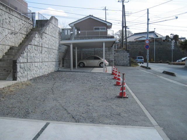 ひたちなか市市毛　土地の外観|駐車場