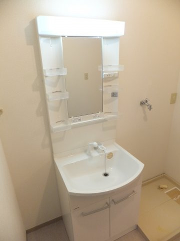 ラ・ヴェルドミールの独立洗面台