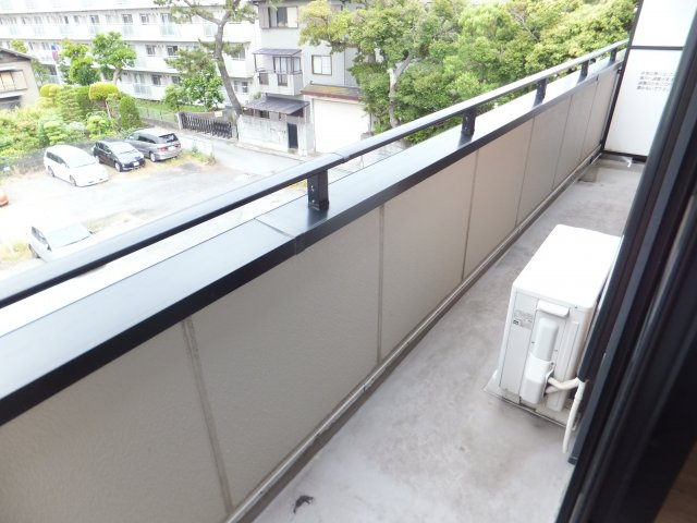 ラ・ヴェルドミールのバルコニー