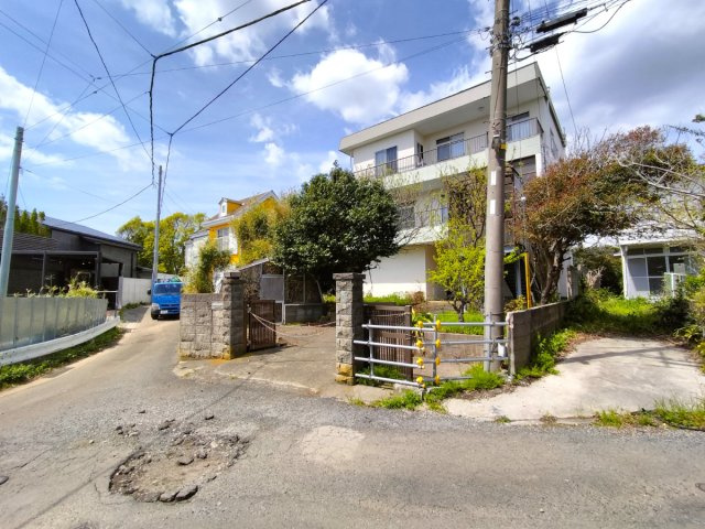 海見え！現況古家から西側に富士山・江ノ島・南側にマリーナの外観|外観